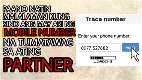 Paano malalaman kung anong pangalan ng tumatawag sayo using number